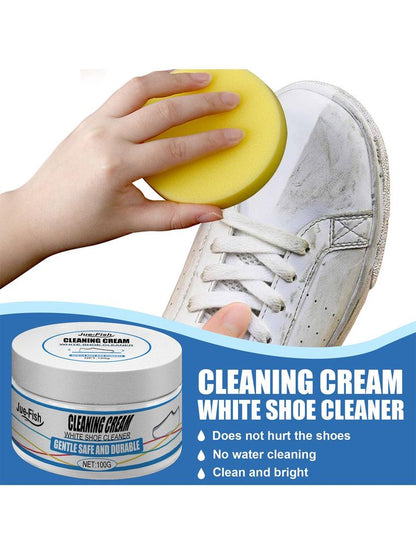 SHENG YAN™ Magic White Shoe Cleaner(260g) | Remove Dirt, Stains & Yellowing in Seconds!