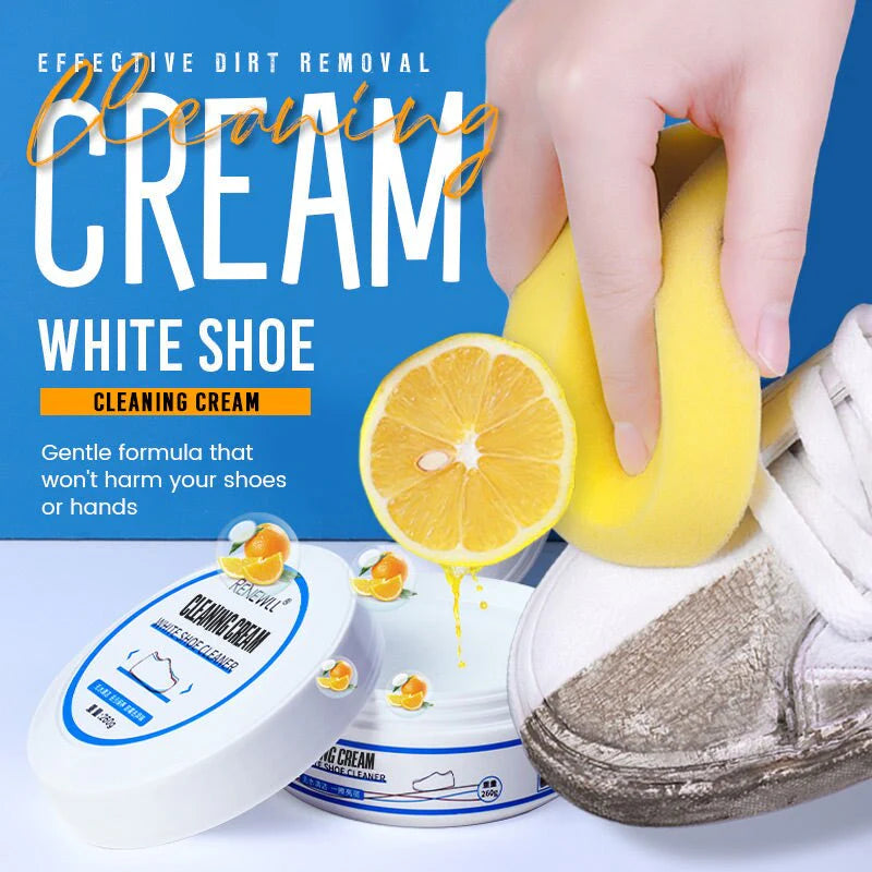 SHENG YAN™ Magic White Shoe Cleaner(260g) | Remove Dirt, Stains & Yellowing in Seconds!